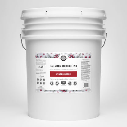Rustic Strength - Laundry Detergent | 5 Gallon Bucket | Winter Berry