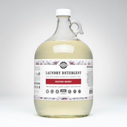 Rustic Strength - Laundry Detergent | 1 Gallon Glass | Winter Berry
