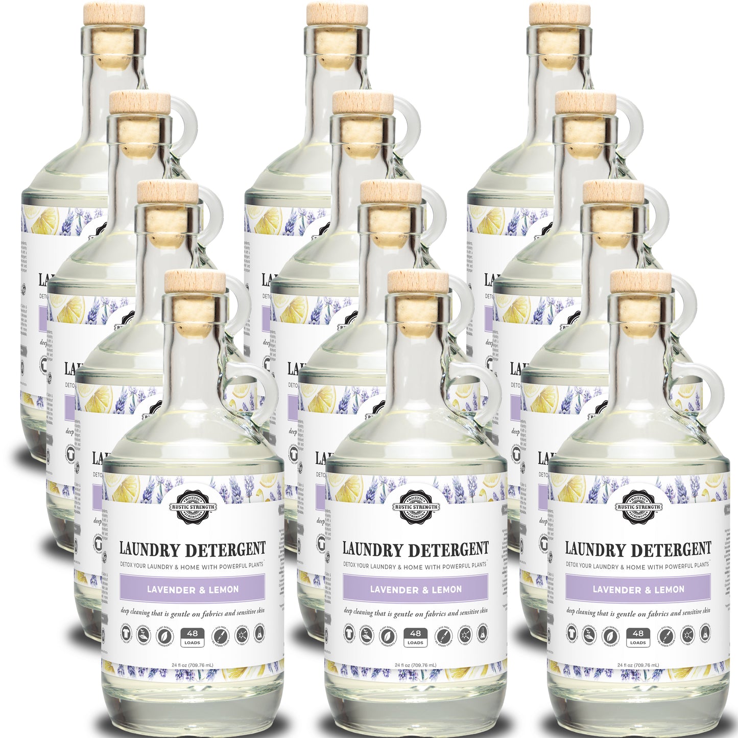 Laundry Detergent | 24 oz Glass Bottle