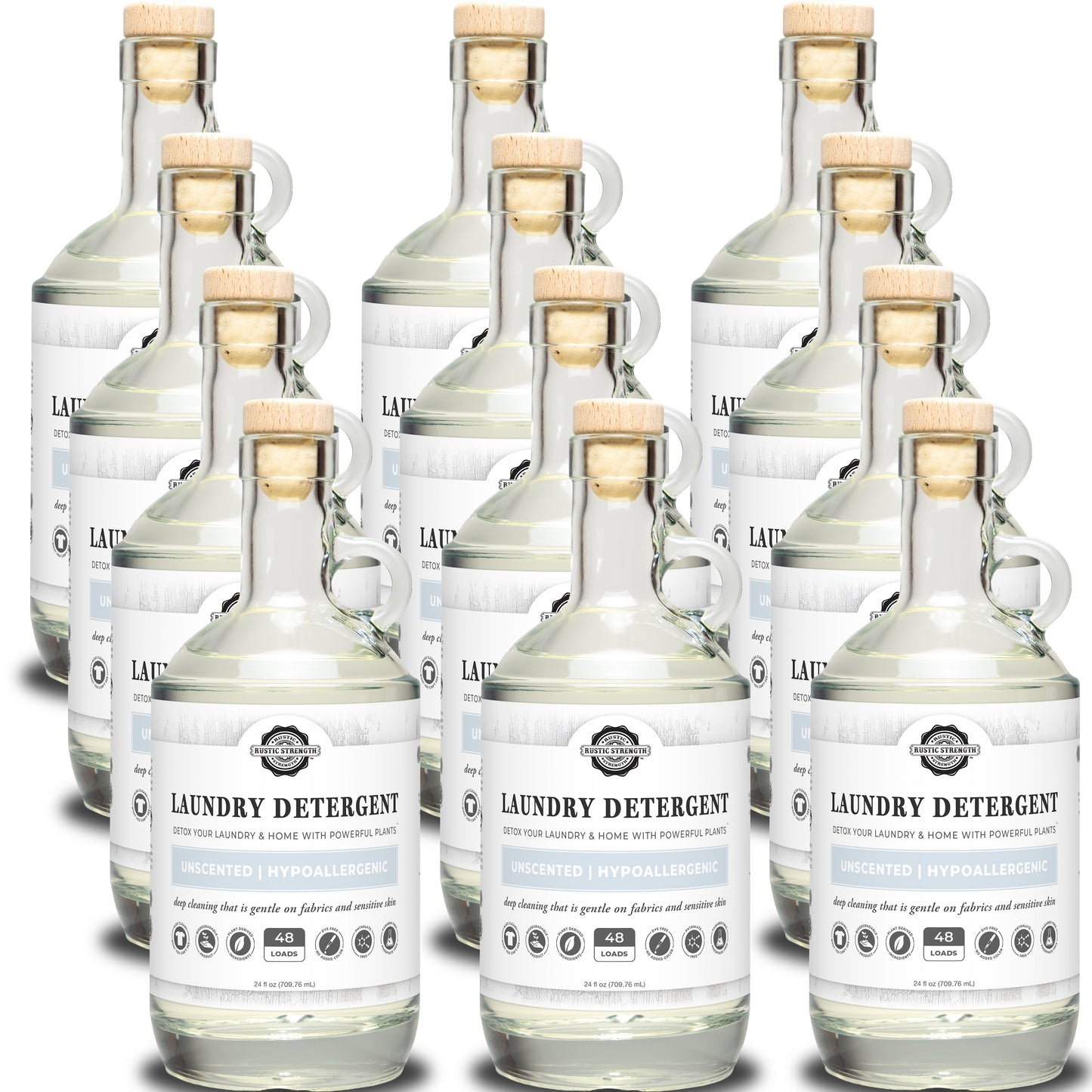 Laundry Detergent | 24 oz Glass Bottle