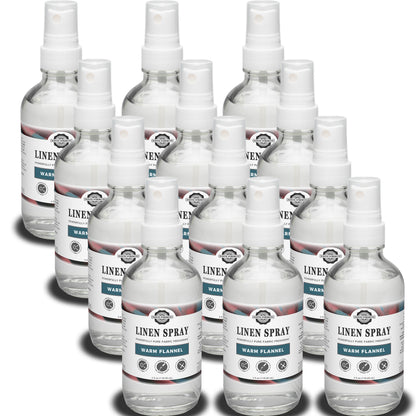 Linen Spray | Warm Flannel | 4 oz Bottle