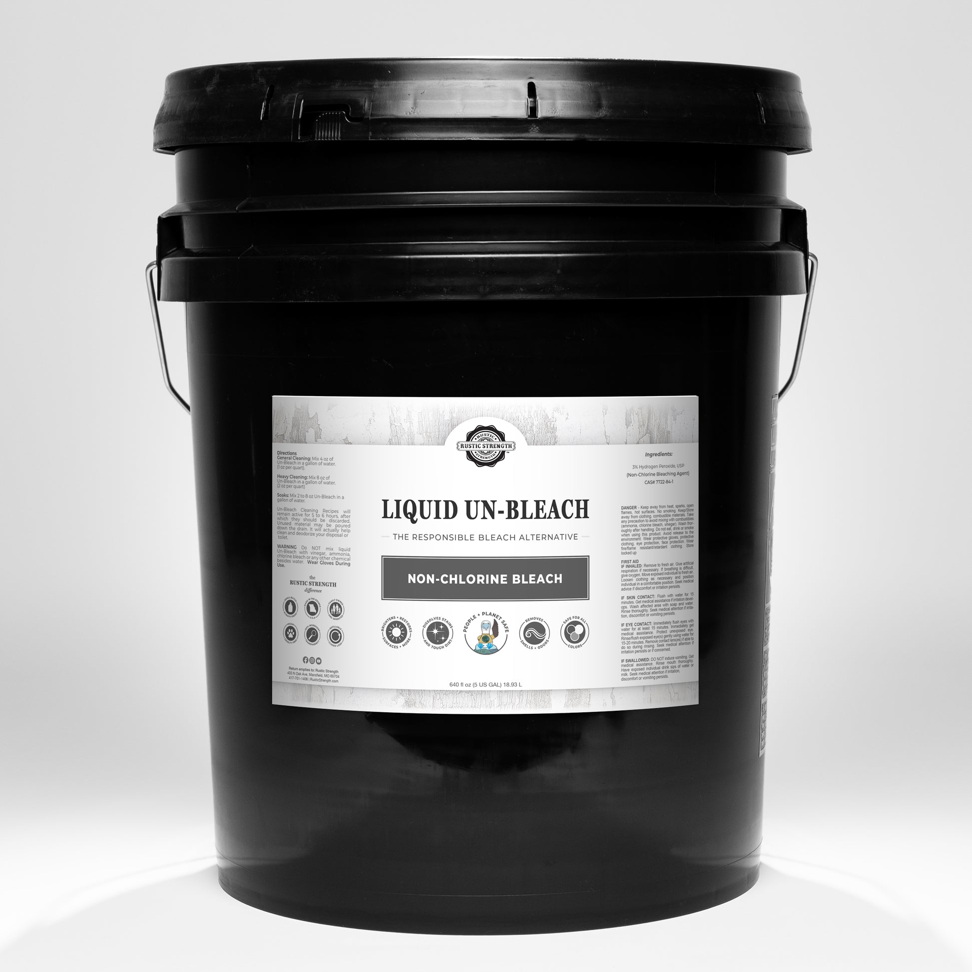 Liquid Un-Bleach aka Hydrogen Peroxide – rusticstrengthwholesale
