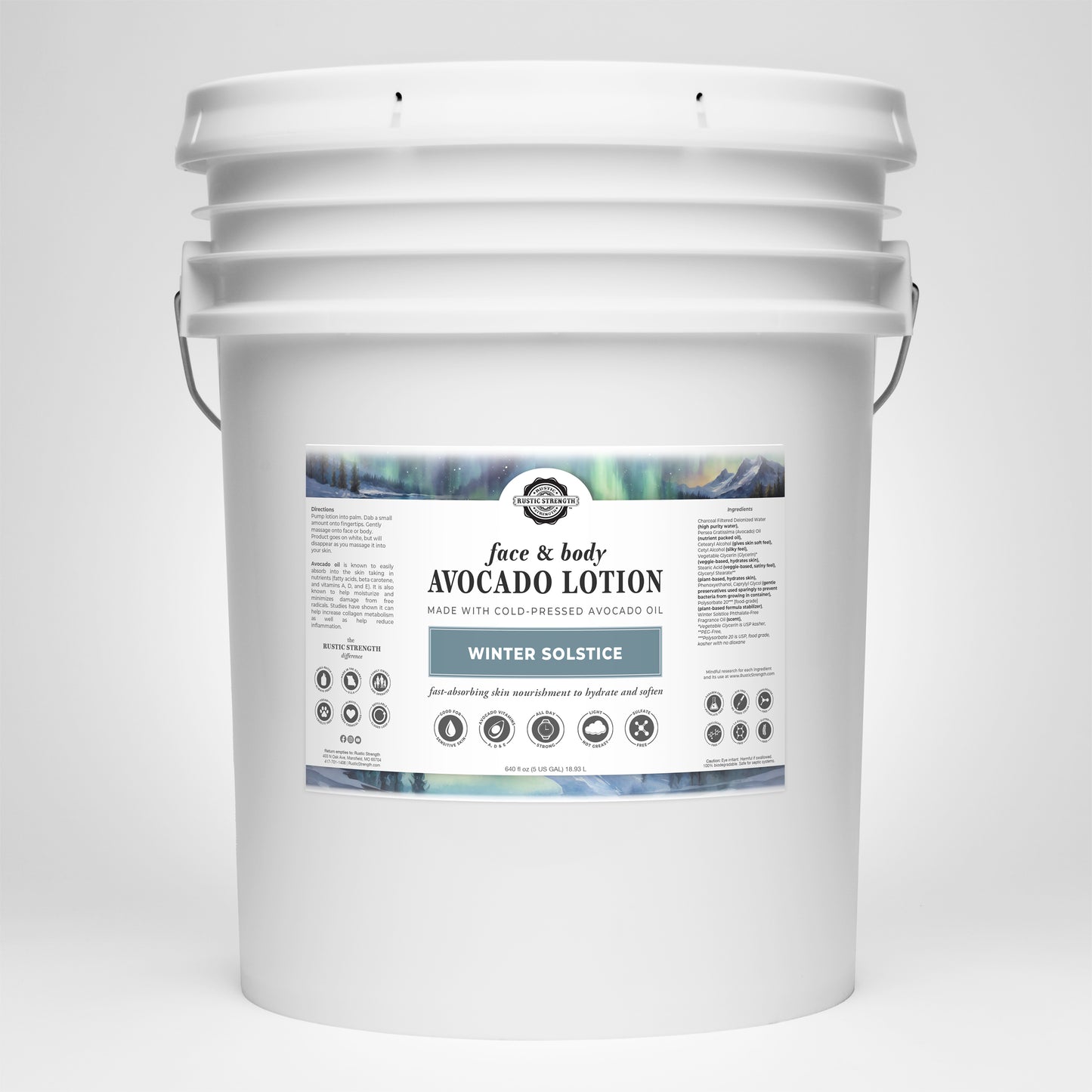 Avocado Lotion for Face & Body | Winter Solstice