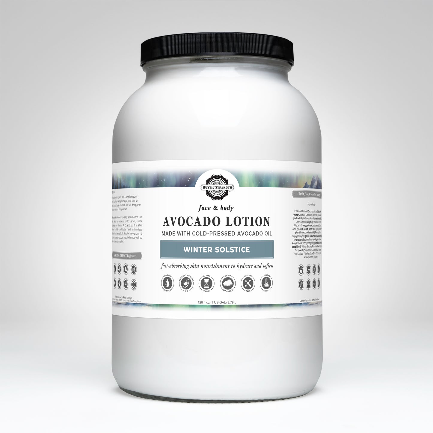 Avocado Lotion for Face & Body | Winter Solstice