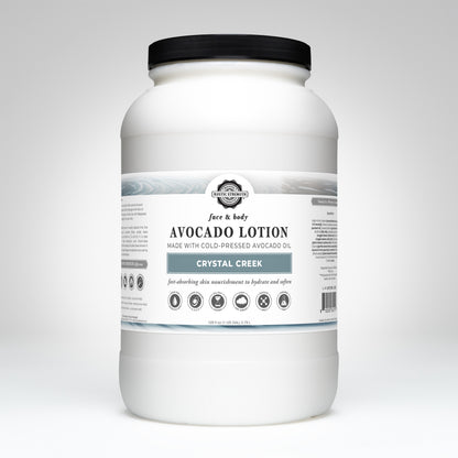 Avocado Lotion for Face & Body | Crystal Creek