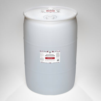 Rustic Strength, Lots of Purpose Spray Cleaner, 55 Gallon, Drum, Winter Berry