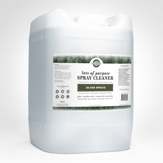 Rustic Strength, Lots of Purpose Spray Cleaner, 5 Gallon, Eco Jug, Silver Spruce