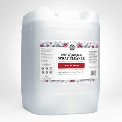 Rustic Strength, Lots of Purpose Spray Cleaner, 5 Gallon, Eco Jug, Winter Berry