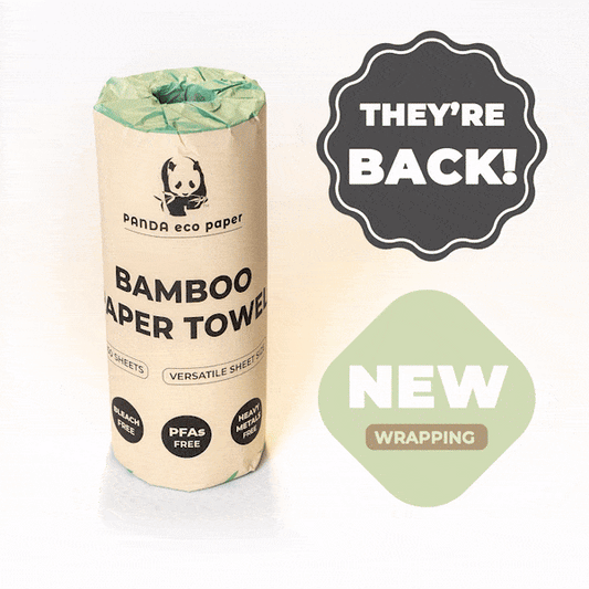 Panda Eco Paper | Unbleached Bamboo Paper Towels