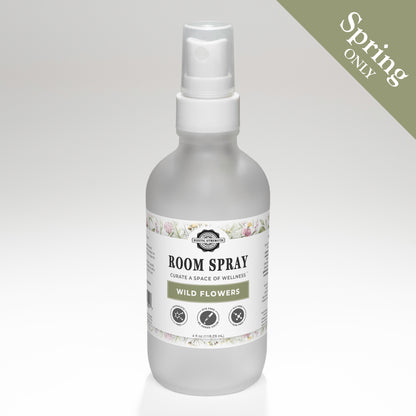 Room Spray | Wild Flowers | 4 oz Bottle