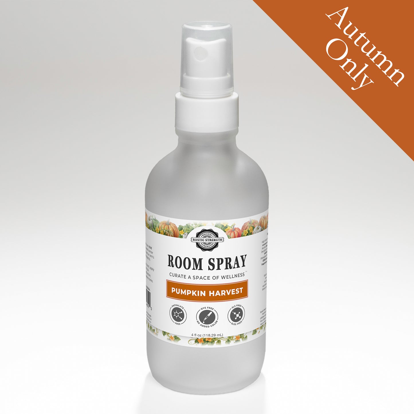 Room Spray | Pumpkin Harvest | 4 oz Bottle