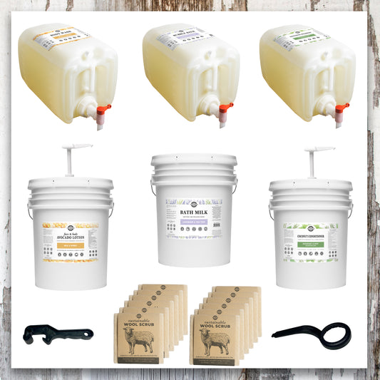 Refill Bath & Body Bundle | 5 Gallon | Scented