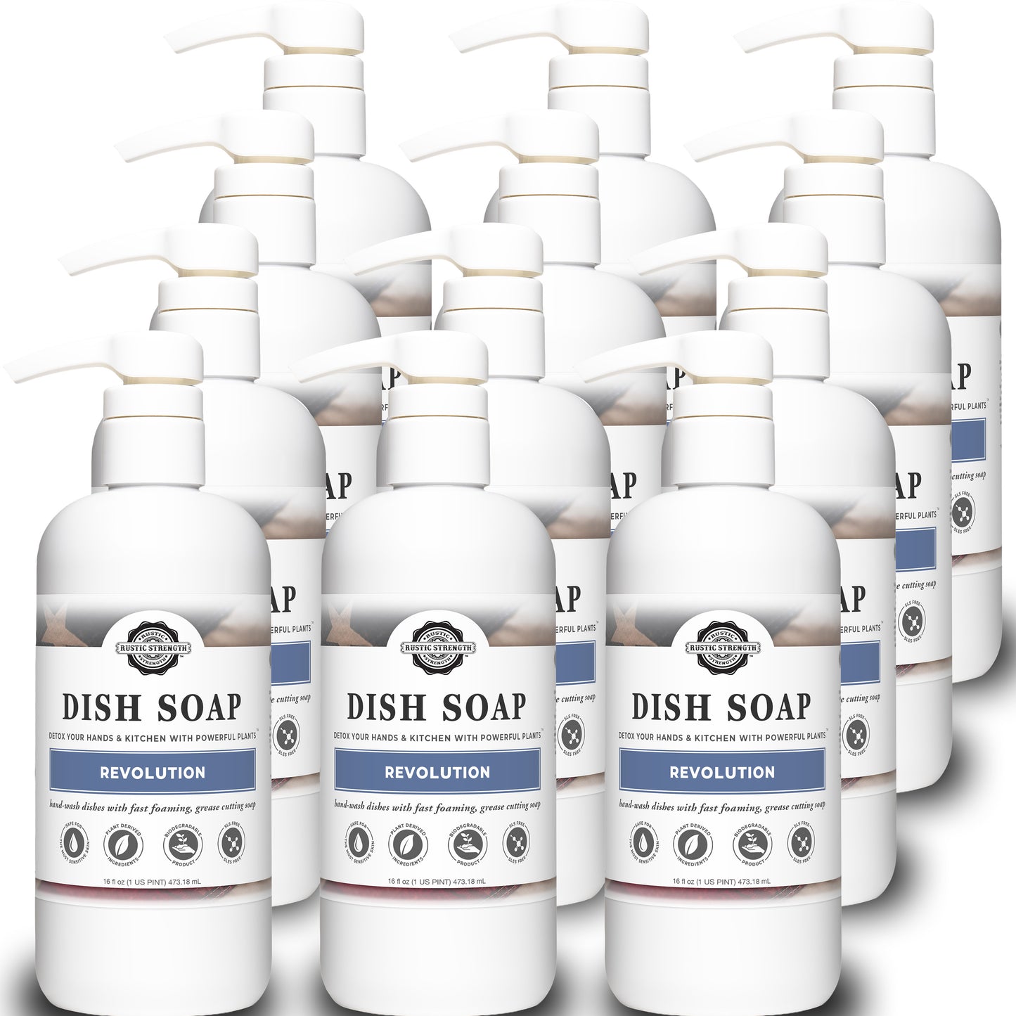 Dish Soap | Revolution | 16 oz Pump Bottle