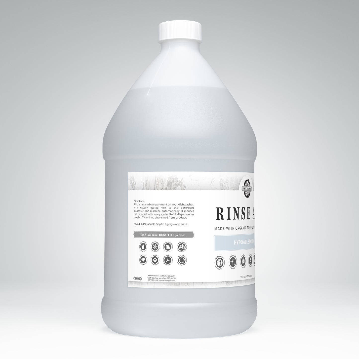 Rinse Aid (for automatic dishwashers)