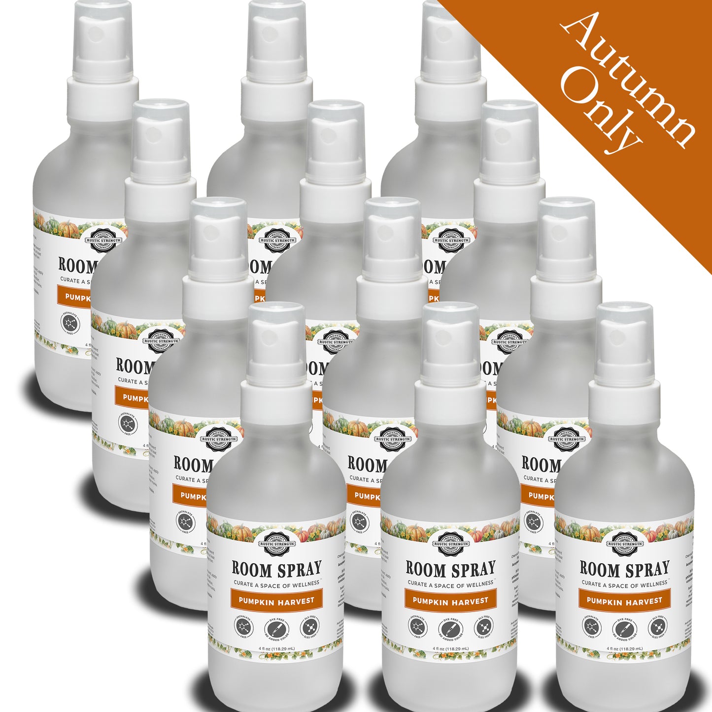 Room Spray | Pumpkin Harvest | 4 oz Bottle