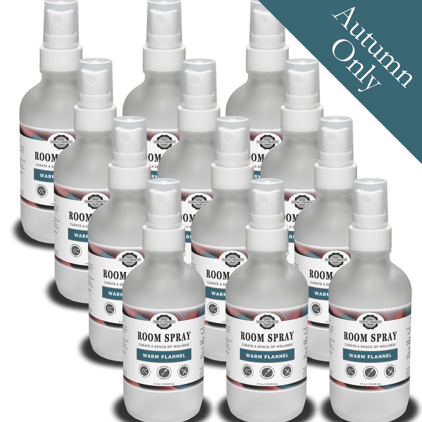 Room Spray | Warm Flannel | 4 oz Bottle