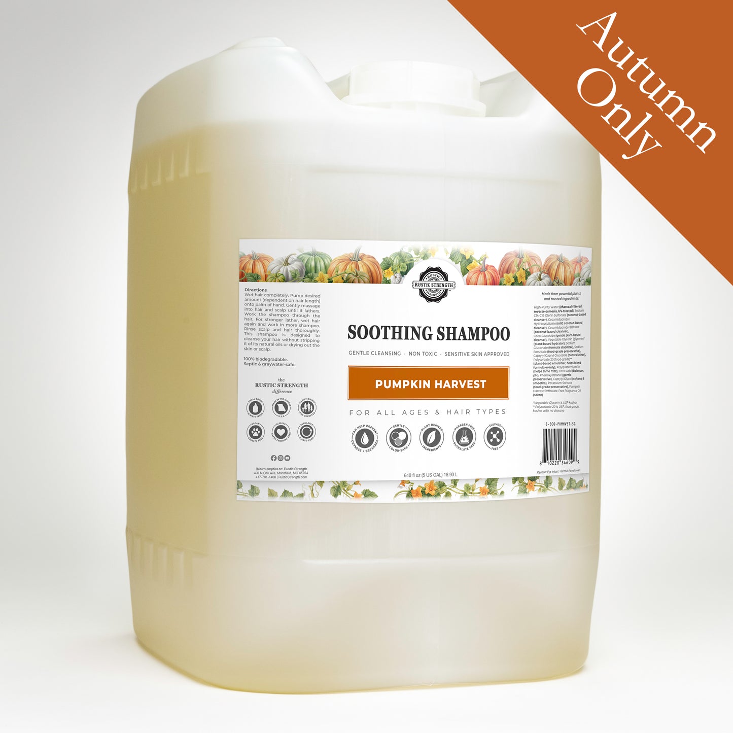 Soothing Shampoo | Pumpkin Harvest