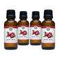 Rustic Strength, Phthalate-Free Fragrance Oil, 1oz, Amber Glass, 4 pack, Winter Berry