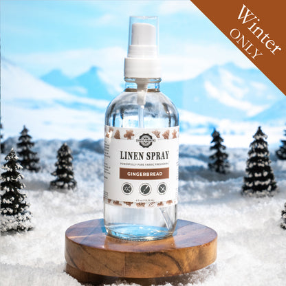 Linen Spray | Gingerbread | 4 oz Bottle