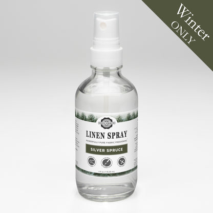 Linen Spray | Silver Spruce | 4 oz Bottle