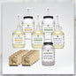 Bath & Body Starter Bundle | Glass Display Bottles | Scented