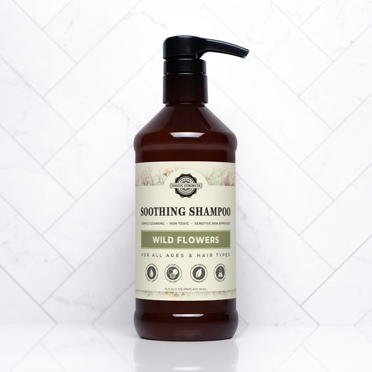 Soothing Shampoo | Wild Flowers | 16 oz Bottle