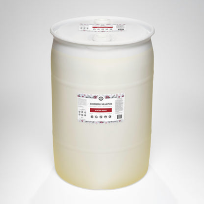 Rustic Strength, Soothing Shampoo, 30 Gallon Drum, Winter Berry
