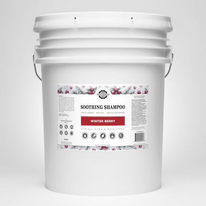 Rustic Strength, Soothing Shampoo, 5 Gallon Bucket, Winter Berry