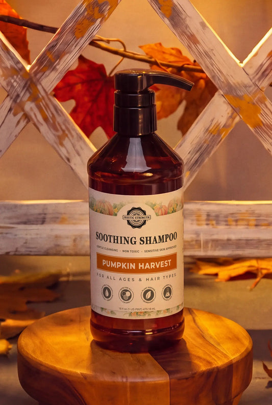 Soothing Shampoo | Pumpkin Harvest | 16 oz Bottle