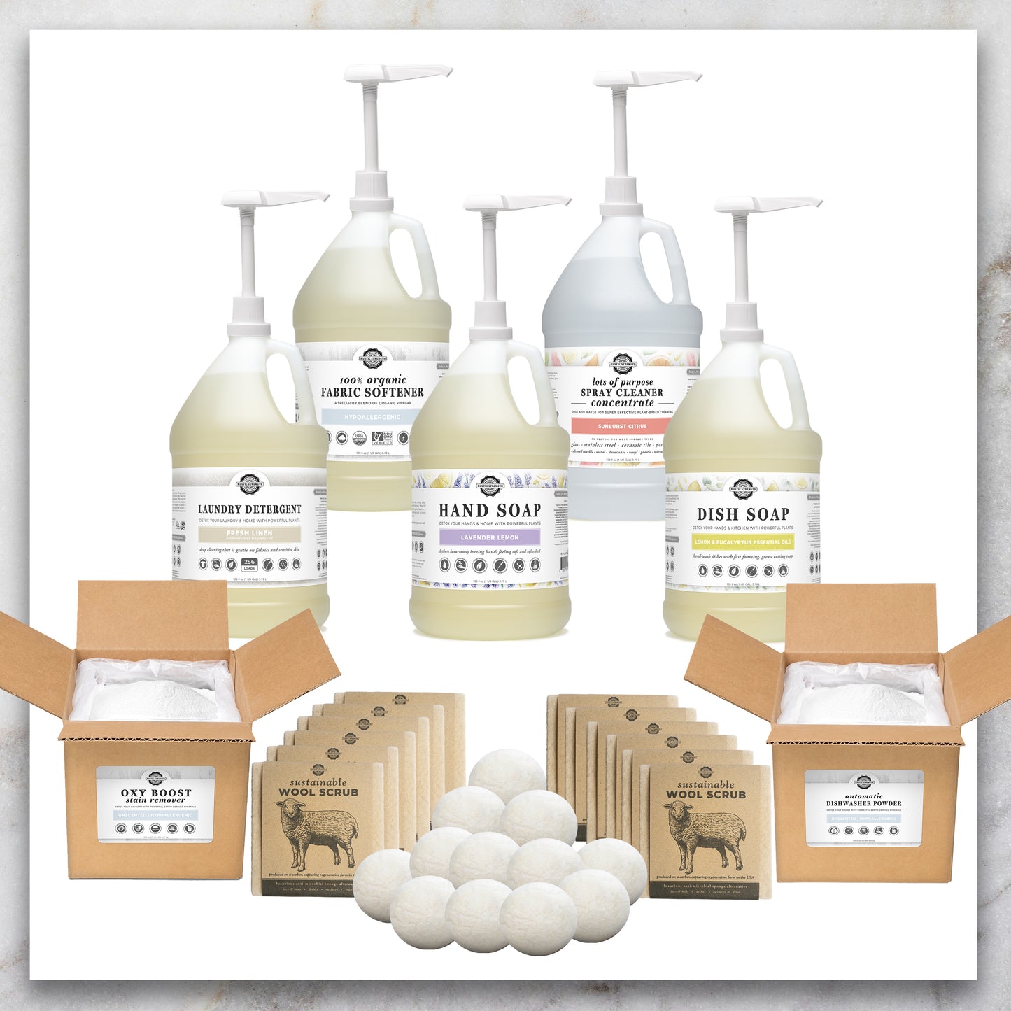 Starter Bundle | Plastic Display Bottles | Scented