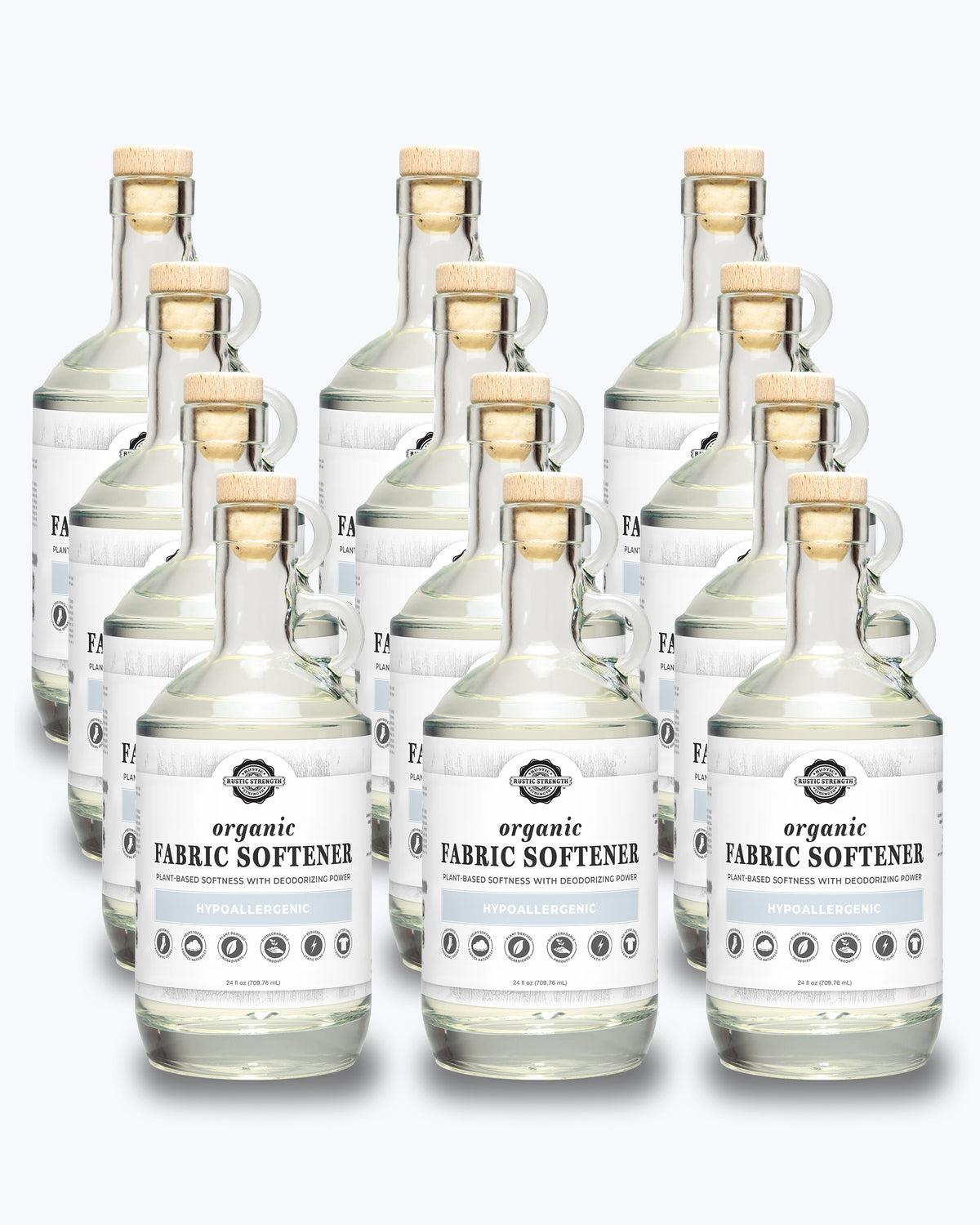 Organic Fabric Softener | 24 oz Glass Bottle