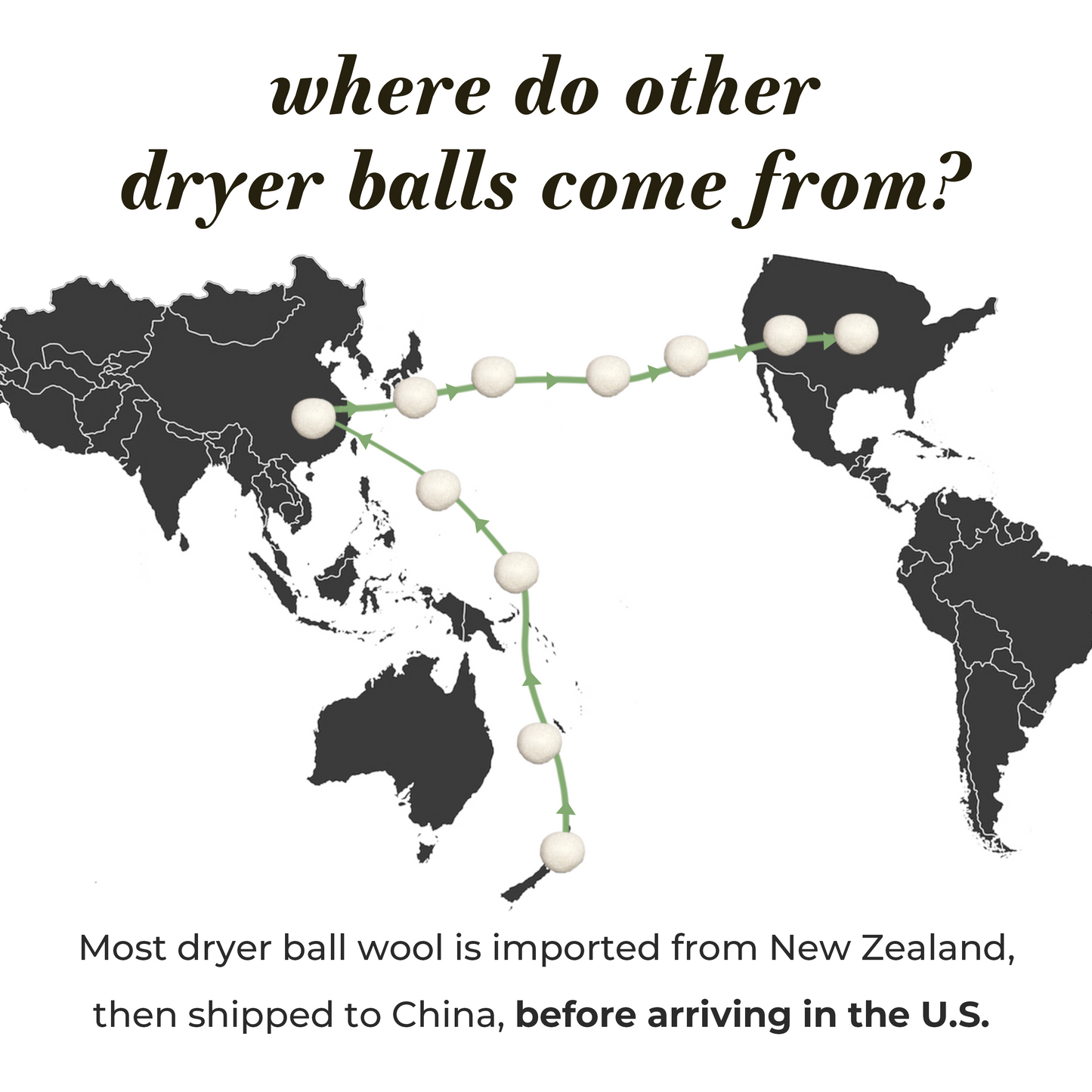 Jumbo Sheep Wool Dryer Balls