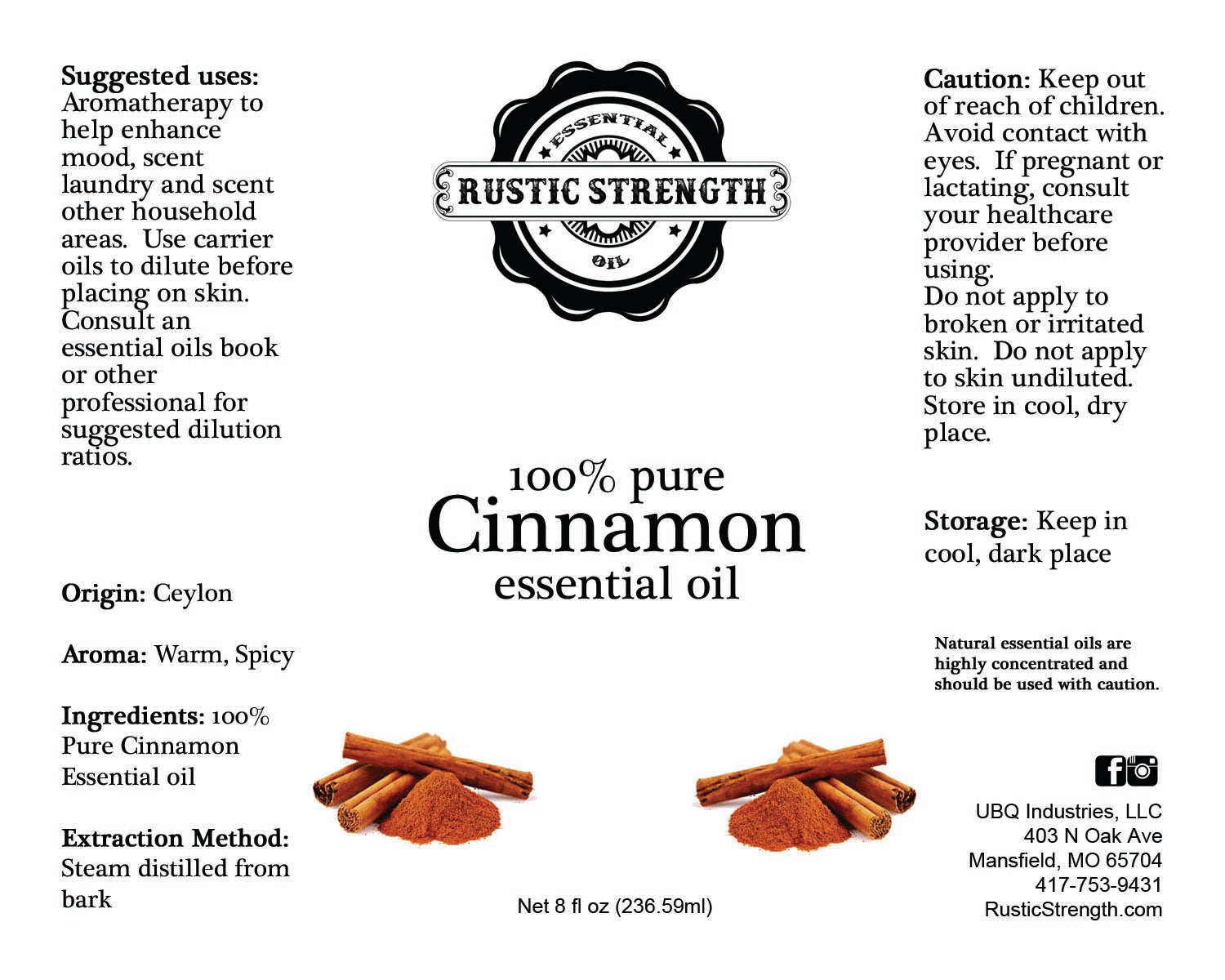Cinnamon - Essential Oil Blend