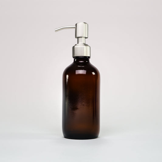 8 oz Amber Glass Keeper Bottle