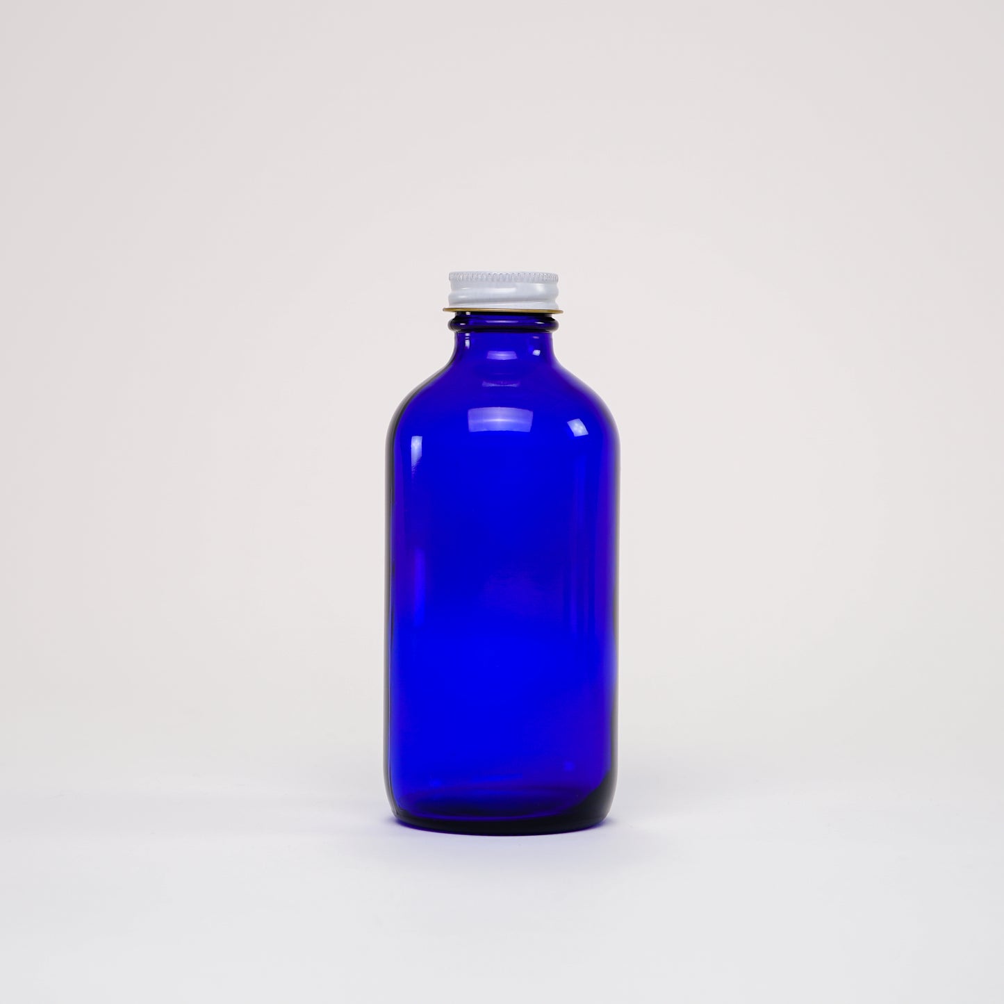 8 oz Cobalt Blue Glass Keeper Bottle