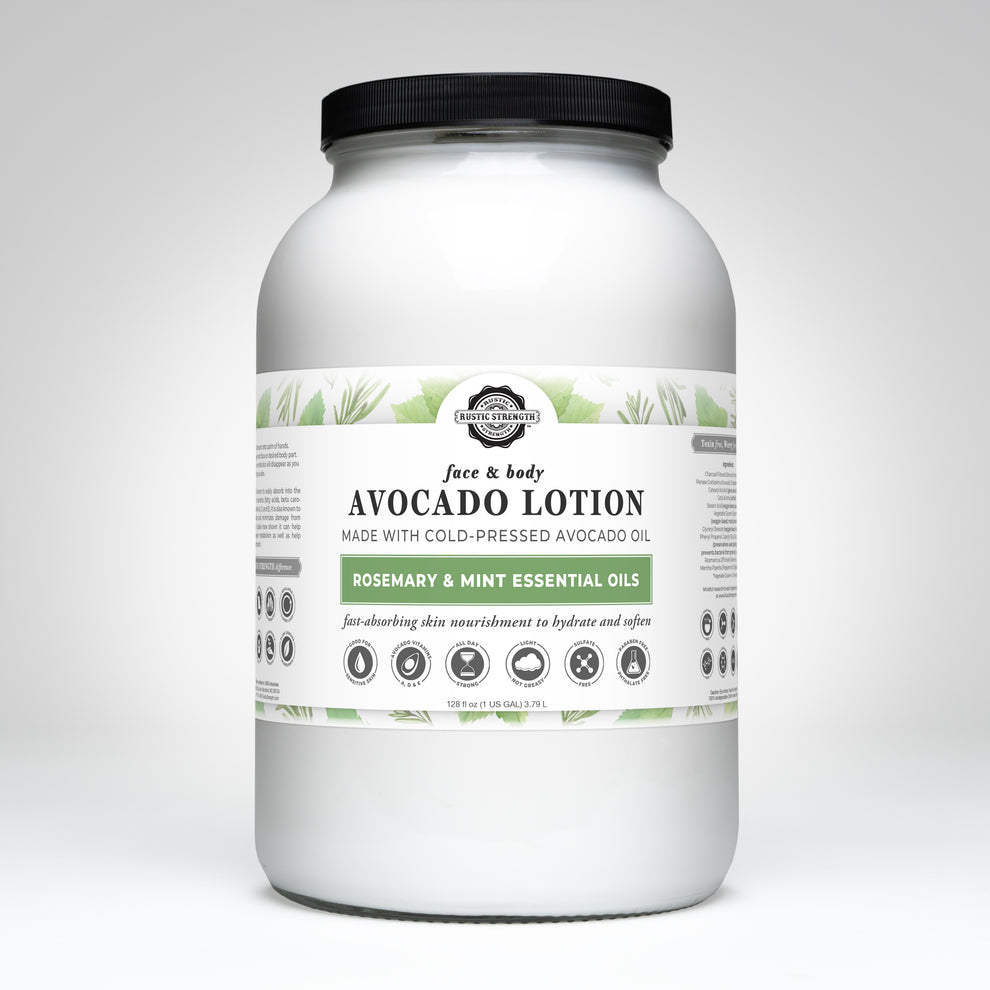 Avocado Lotion for Face & Body | Scented – rusticstrengthwholesale
