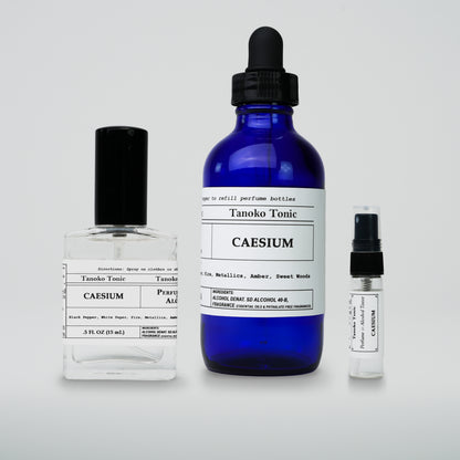 Caesium | Perfumes by Tanoko Tonic