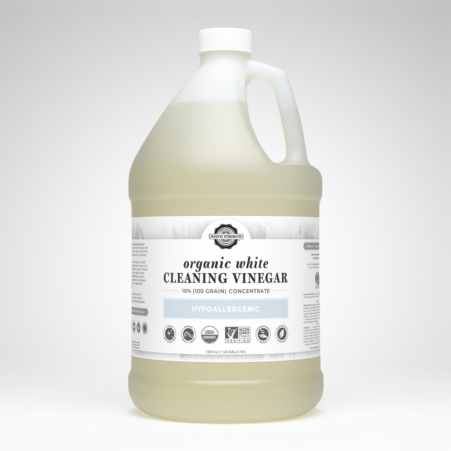 Organic White Vinegar - 100 grain